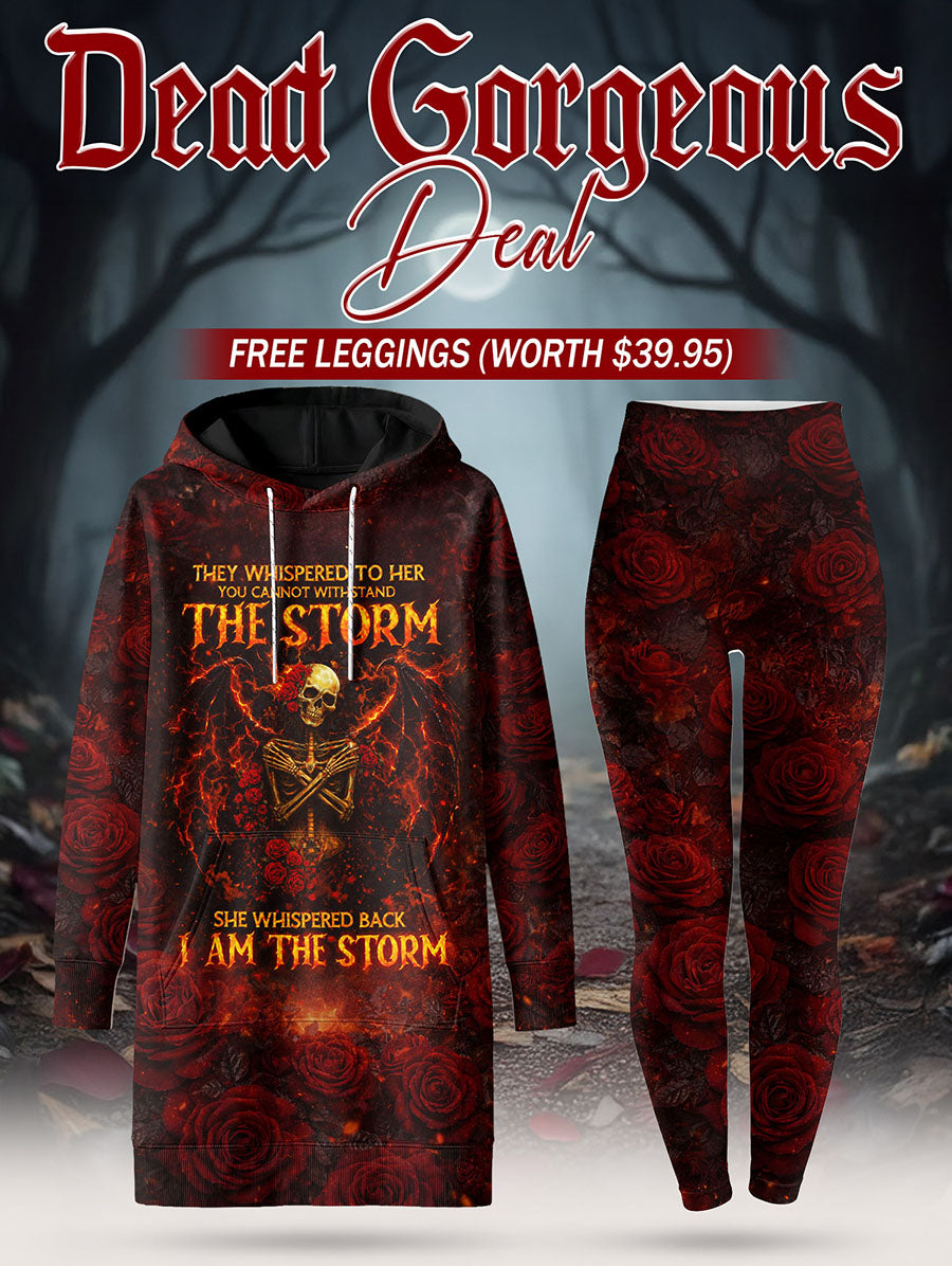 Roses & Ruin Hoodie Dress & Leggings Deal