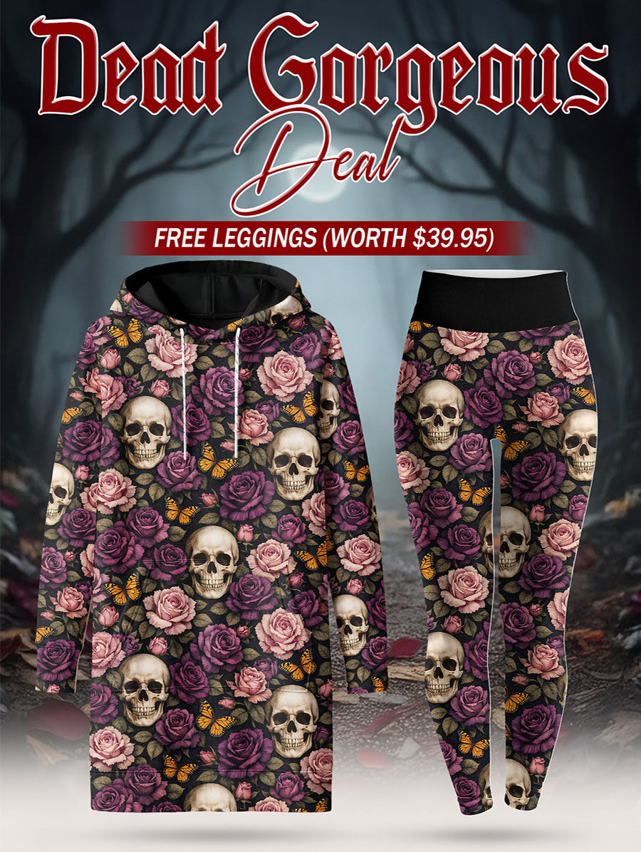 Mourning Garden Hoodie Dress & Leggings Deal