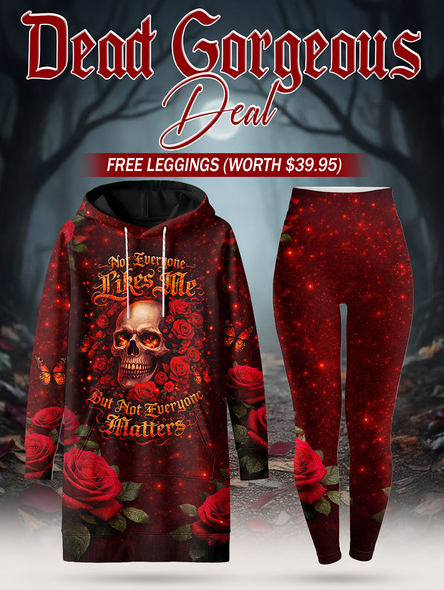 Crimson Worth Hoodie Dress & Leggings Deal