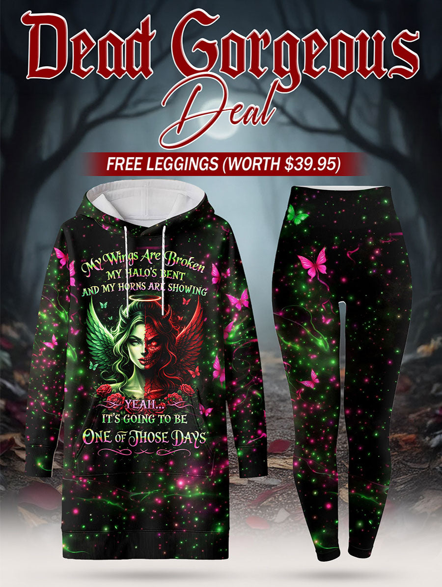 Horns & Halos Hoodie Dress & Leggings Deal