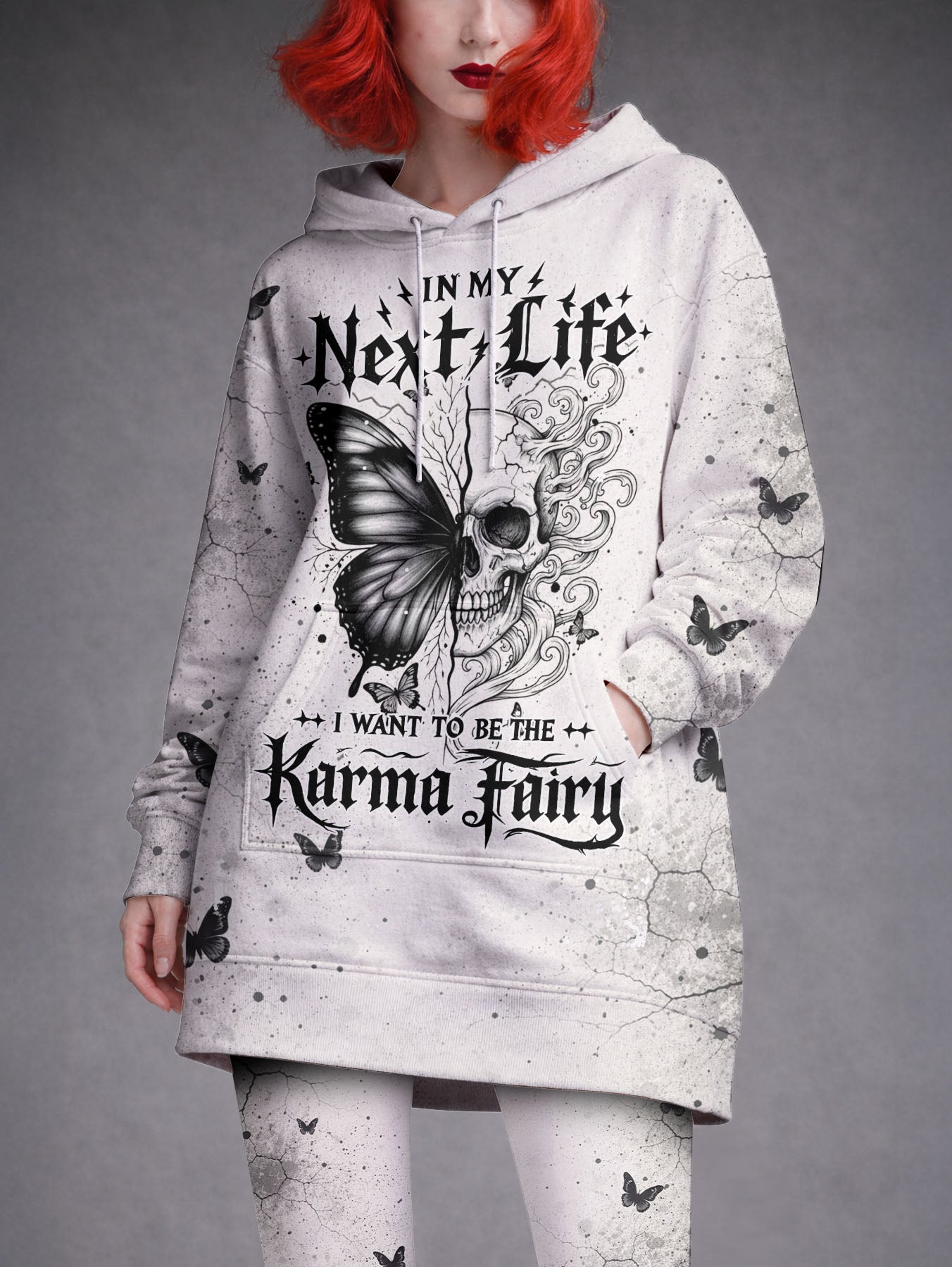 Karma & Wings Hoodie Dress & Leggings Deal