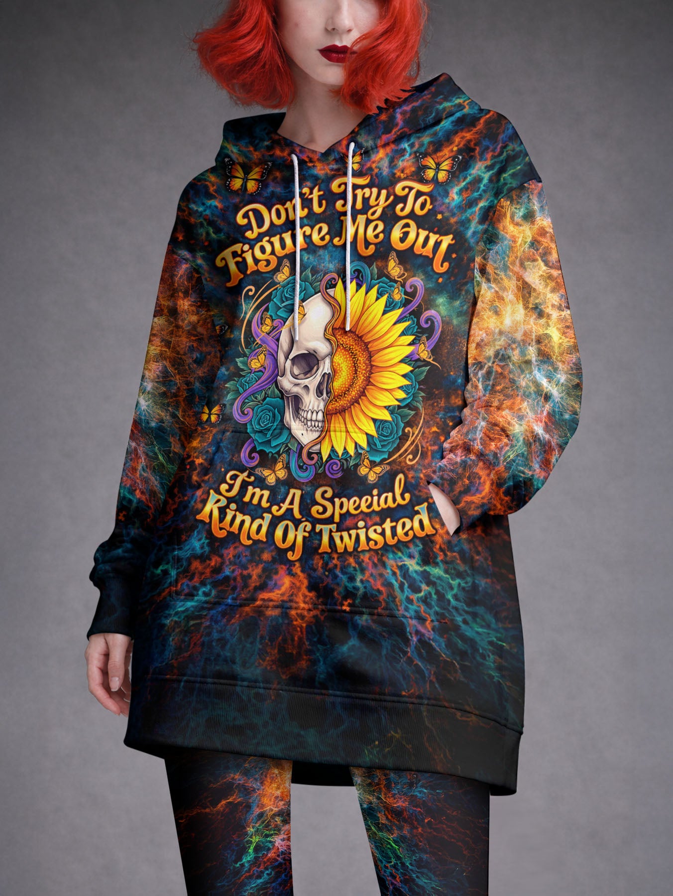 Beautifully Twisted Hoodie Dress & Leggings Deal