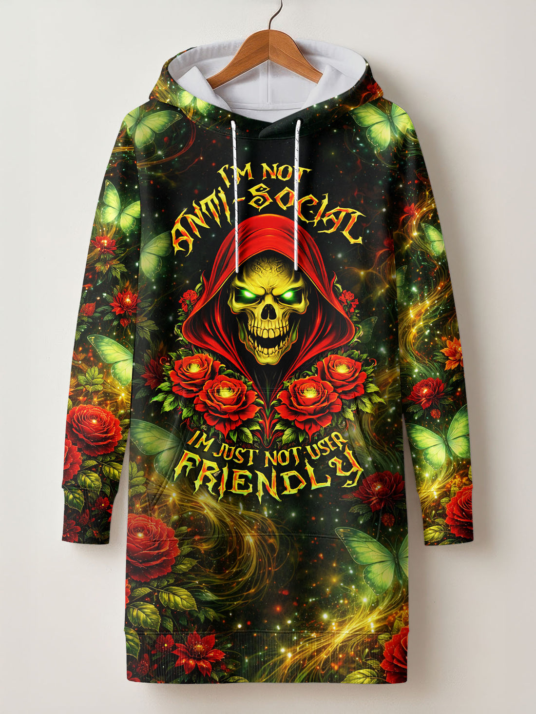 Roses & Rejection Hoodie Dress & Leggings Deal