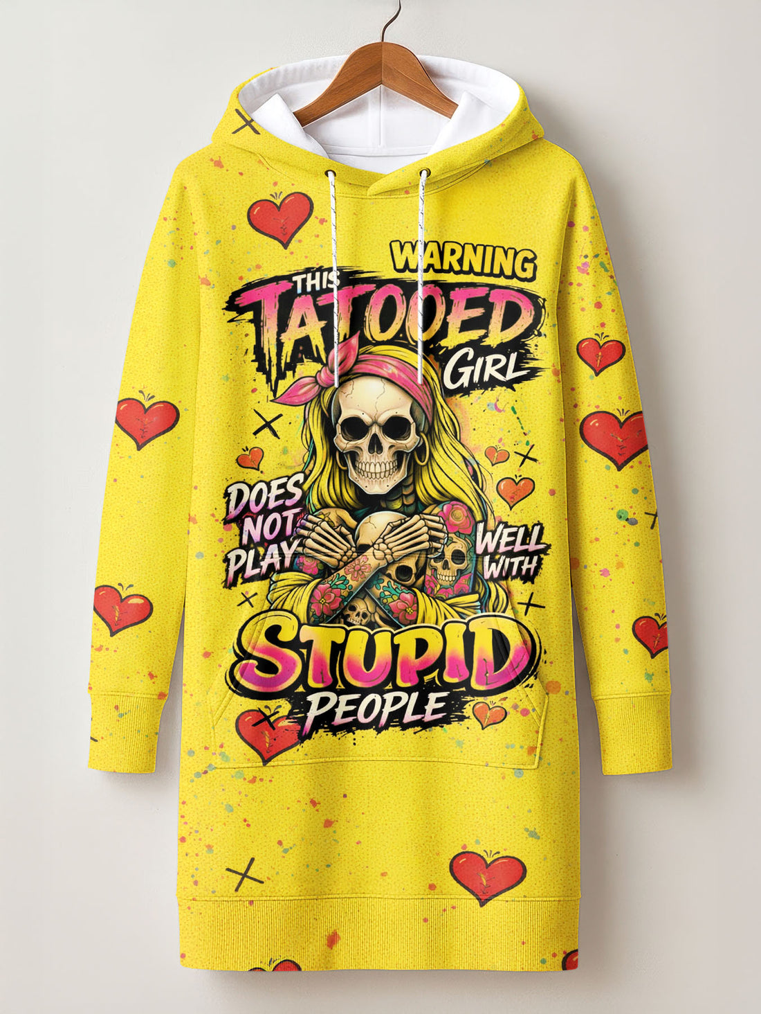Inked & Intolerant Hoodie Dress & Leggings Deal